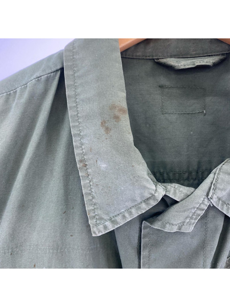 OLD・VINTAGE  60s U.S.ARMY ジャングルファティーグジャケット 3rd ノンリップ