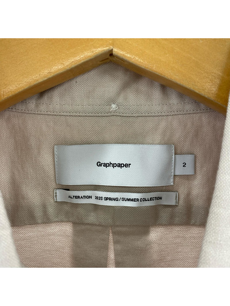 graphpaper 長袖シャツ ALTERALION 25SS BEG 2