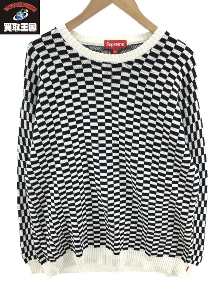 Supreme 20SS Back Logo Sweater Checkerboard[値下]｜商品番号 ...