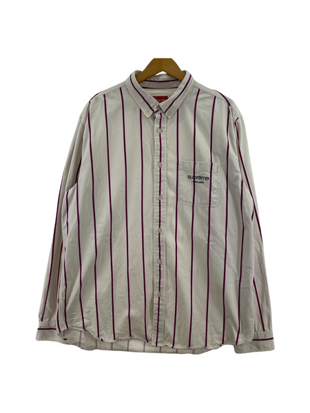 Supreme oxford button up shirt (XL)[値下]