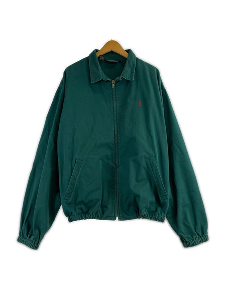 POLO RALPH LAUREN ジャケット 80s スイングトップ グリーン アメリカ製 XL