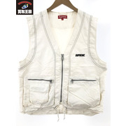 Supreme 19SS Nylon Cargo Vest ベスト 白[値下]