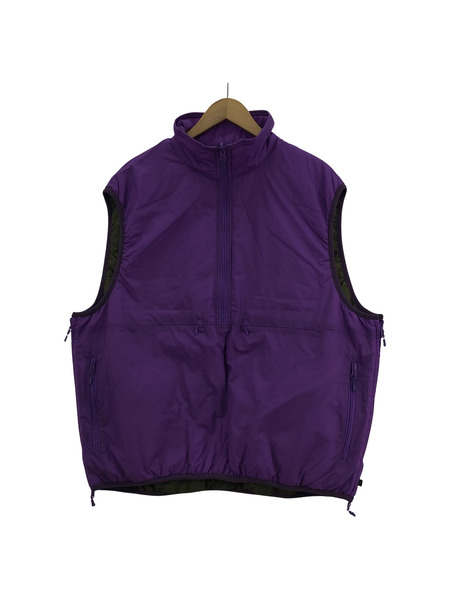 DAIWA PIER39 TECH REVERSIBLE PULLOVER PUFF VEST パープル