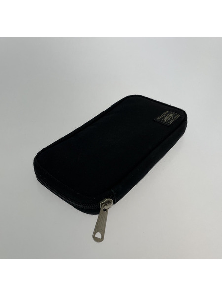 PORTER ラウンドジップ長財布 ブラック