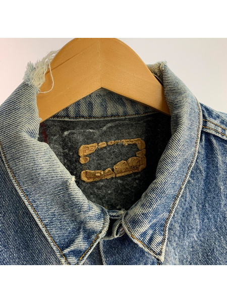 Levi's デニムジャケット 90s USA製 裏地ブランケットデニムジャケット