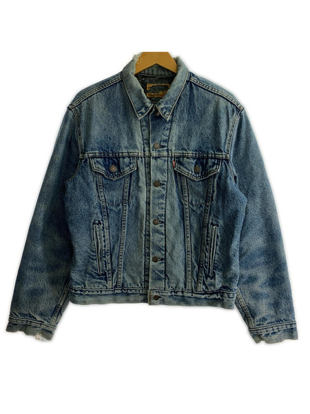 Levi's デニムジャケット 90s USA製 裏地ブランケットデニムジャケット