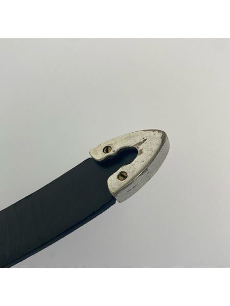 TOGA(VIRILIS) ソノ他 メタルバックル/ウェスタンベルト BLK