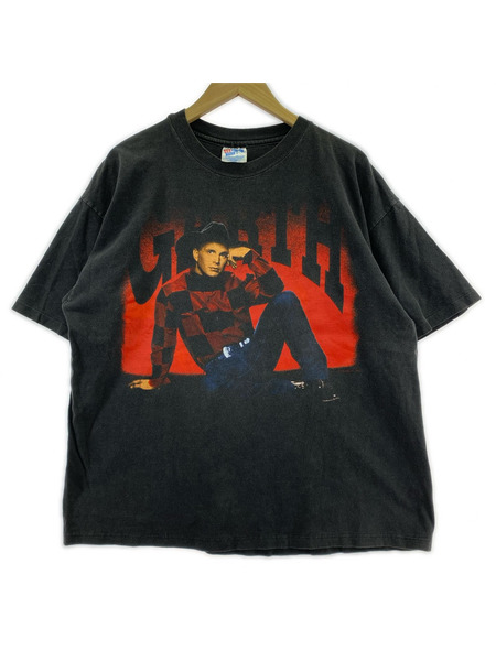 OLD・VINTAGE 半袖Tシャツ・カットソー 90s GARTH BROOKS 黒 (XL)