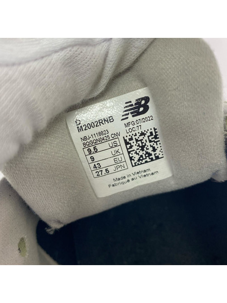 NEW BALANCE スニーカー M2002RNB 2002R Dark Navy 27.5cm