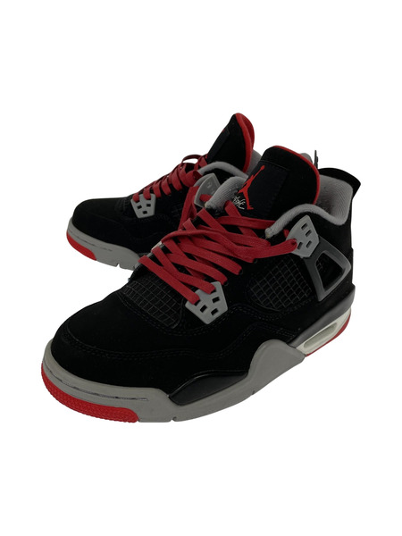 NIKE/GS AIR JORDAN 4 RETRO BRED/23㎝