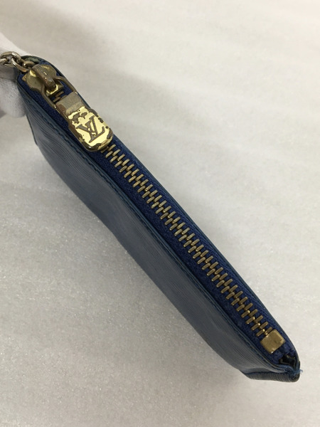 LOUIS VUITTON　ポシェットクレ　エピ　青