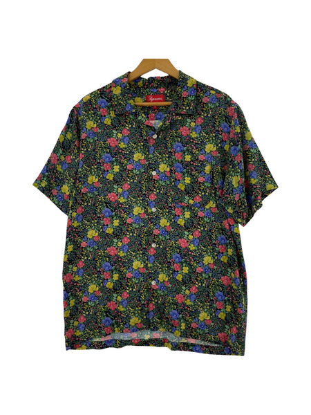 Supreme 19ss Floral Rayon S/S Shirt (M) 緑[値下]｜商品番号 ...