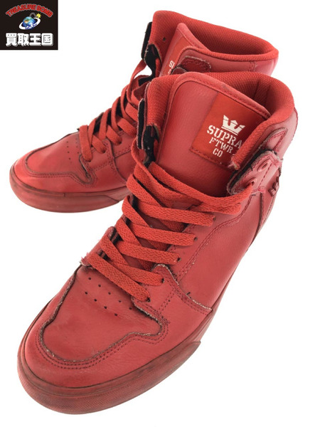 SUPRA VAIDER ALL RED JAPAN LIMITED 26.0cm[値下]