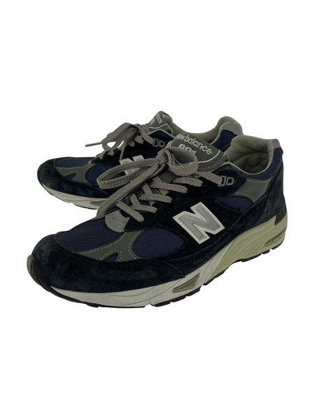 NEW BALANCE 英国製 M991NV 8 1/2 紺[値下]