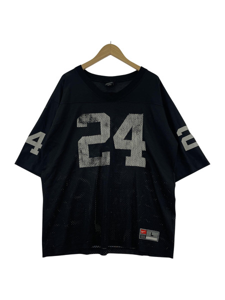 old NIKE football tee 黒 L