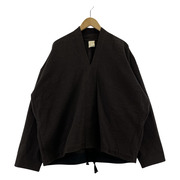 JAN-JAN VAN ESSCHE Kimono Collar Woven Sweat グレー