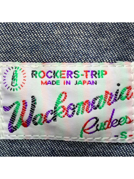 WACKO MARIA 長袖シャツ デニムウエスタンシャツ/S