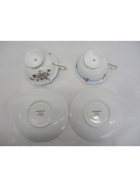 洋食器 WEDGWOOD カップ＆ソーサー 2客