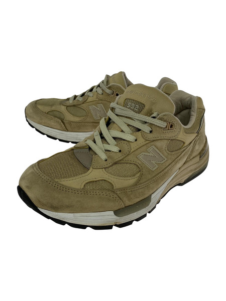 NEW BALANCE スニーカー 992 "Tan" 26.5cm