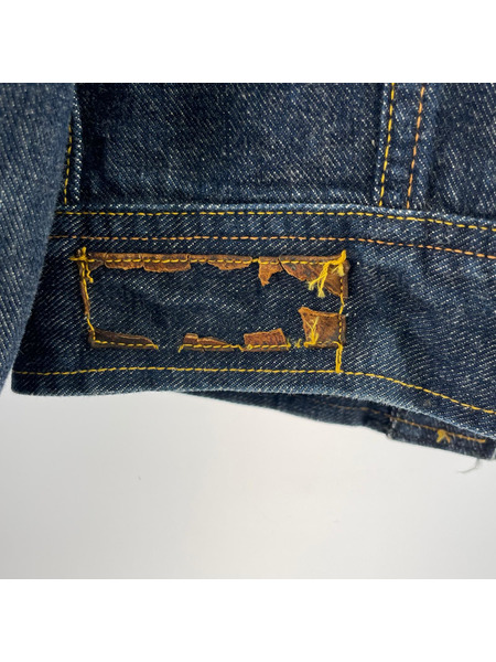 EVISU デニムジャケット ジッパーフライ