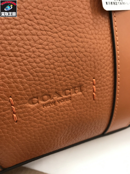 COACH ゴッサムポートフォリオキャニオンビジネストートバッグ 茶