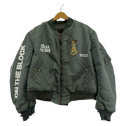 50s? U.S.AIR FORCE ALBERT TURNER MA-1 8279B (L) リメイク