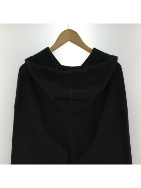 Supreme 25SS Hooded Zip Up Thermal サーマルZIPパーカー XL 黒