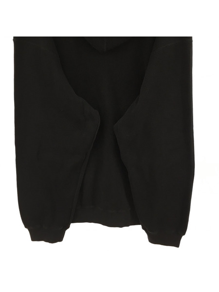 Supreme 25SS Hooded Zip Up Thermal サーマルZIPパーカー XL 黒