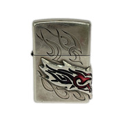 ZIPPO ロストウィング両面加工シルバー