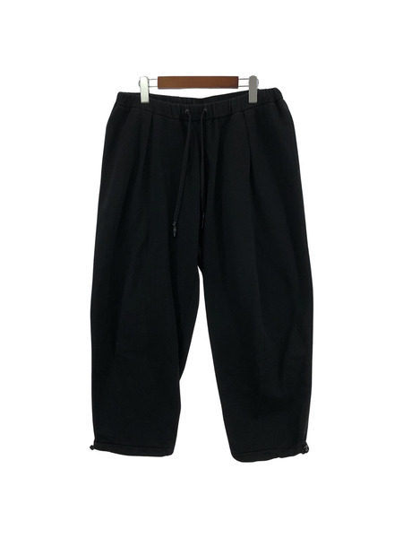 UNTRACE TAPERED SWEAT TRACK PANTS スウェットパンツ 1 黒 アントレース