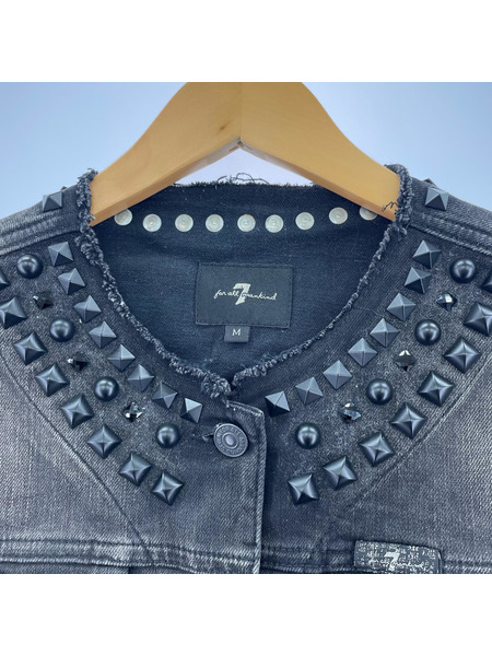 デニムジャケット 7 for all mankind BLK M