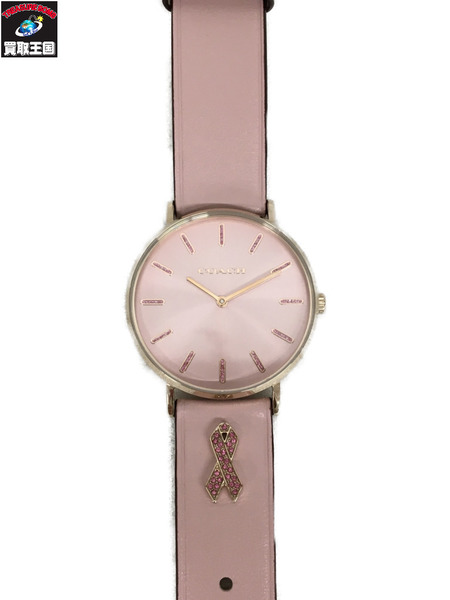 COACH　レディースQZ コーチ/ラウンドウォッチ/CA.120.7.34.2156