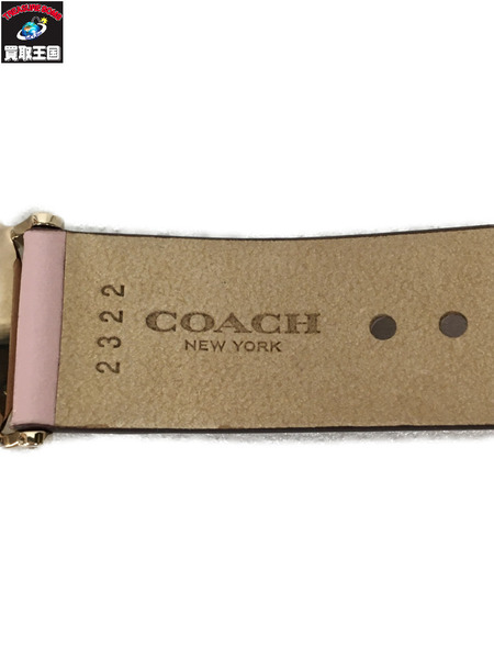 COACH　レディースQZ コーチ/ラウンドウォッチ/CA.120.7.34.2156