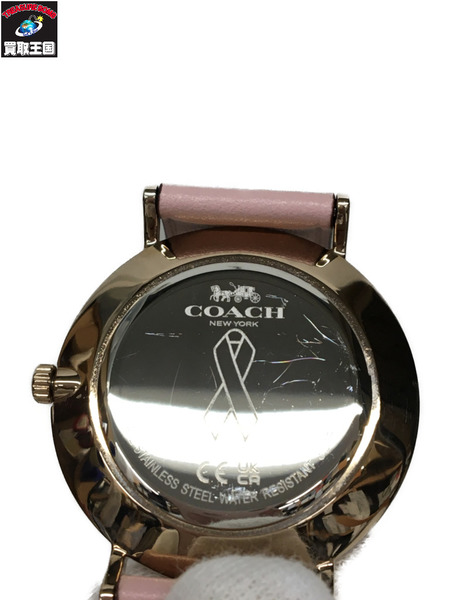 COACH　レディースQZ コーチ/ラウンドウォッチ/CA.120.7.34.2156