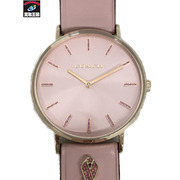 COACH　レディースQZ コーチ/ラウンドウォッチ/CA.120.7.34.2156