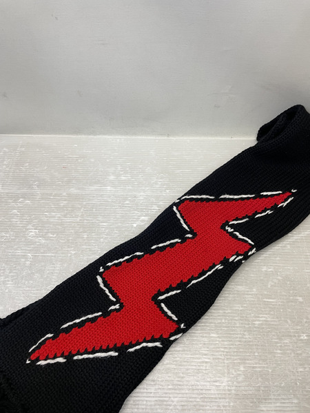 PRADA 2019 サンダーマフラー 黒