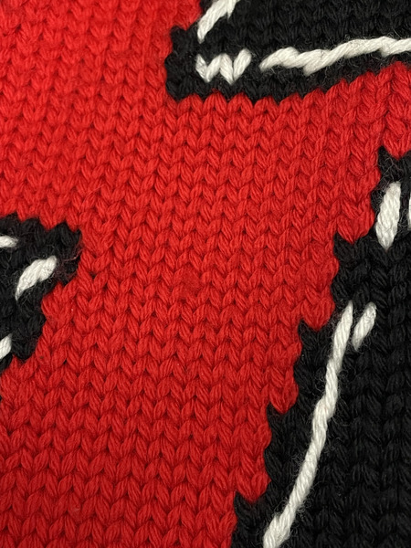 PRADA 2019 サンダーマフラー 黒