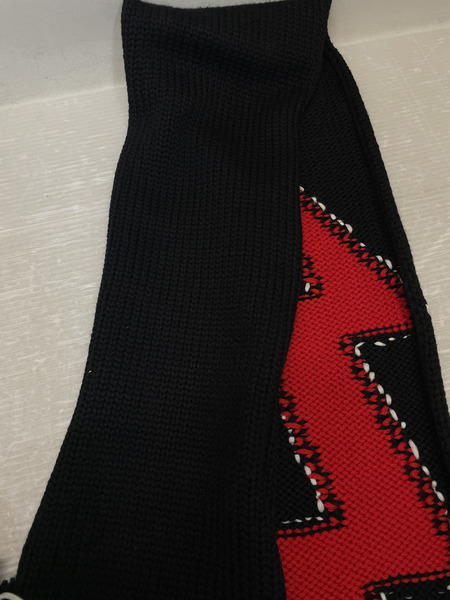 PRADA 2019 サンダーマフラー 黒