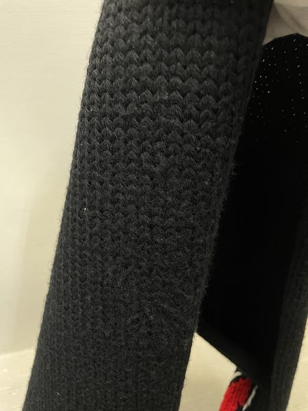 PRADA 2019 サンダーマフラー 黒