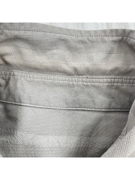 A-POC ABLE ISSEY MIYAKE フレーム柄製品染シャツ 3 ベージュ