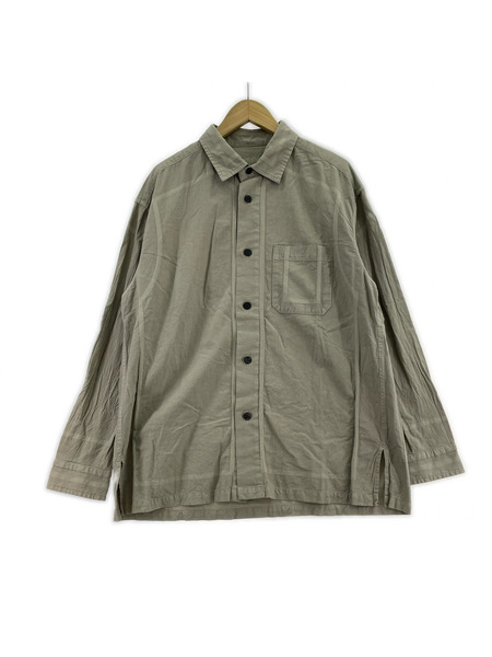 A-POC ABLE ISSEY MIYAKE フレーム柄製品染シャツ 3 ベージュ
