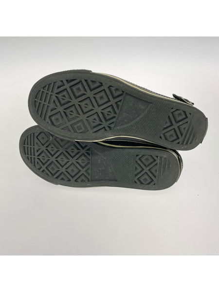 Lewis Leathers スニーカー レザーサイドジップスニーカー 24.5cm 黒