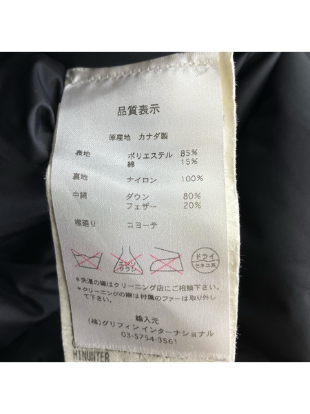 CANADA GOOSE ジャケット Jasper Parka ブラック XS