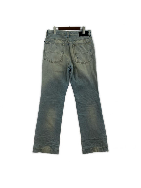 AMIRI 26SS MX1 STRAIGHT FLARE JEAN 32 サックス