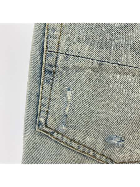 AMIRI 26SS MX1 STRAIGHT FLARE JEAN 32 サックス