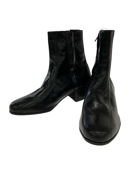 ブーツ FLORSHEIM サイドジップ 黒