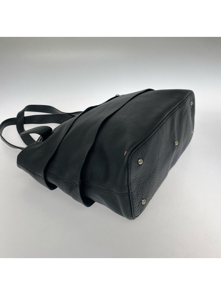 NINA RICCI トートバッグ レザー ブラック