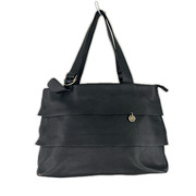 NINA RICCI トートバッグ レザー ブラック