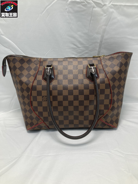 LOUIS VUITTON カイサMM N41548 トートバッグ ルイヴィトン ダミエ 