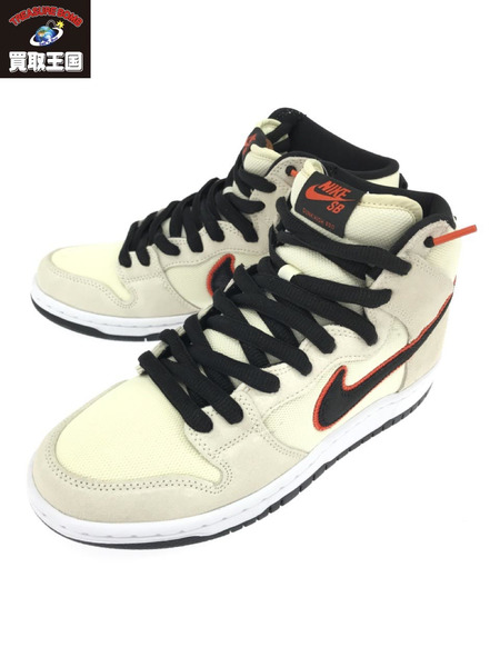 NIKE SB DO9394-100 DUNK HIGH スニーカー ベージュ 26CM[値下]｜商品